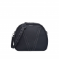 Preview: Medium sized Shoulder Bag made of nappa leather black